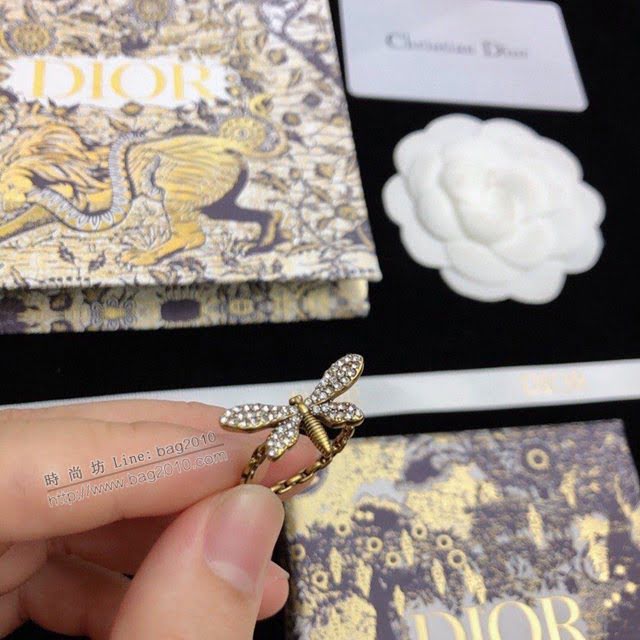 Dior飾品 迪奧經典熱銷款蜜蜂戒指指環  zgd1230